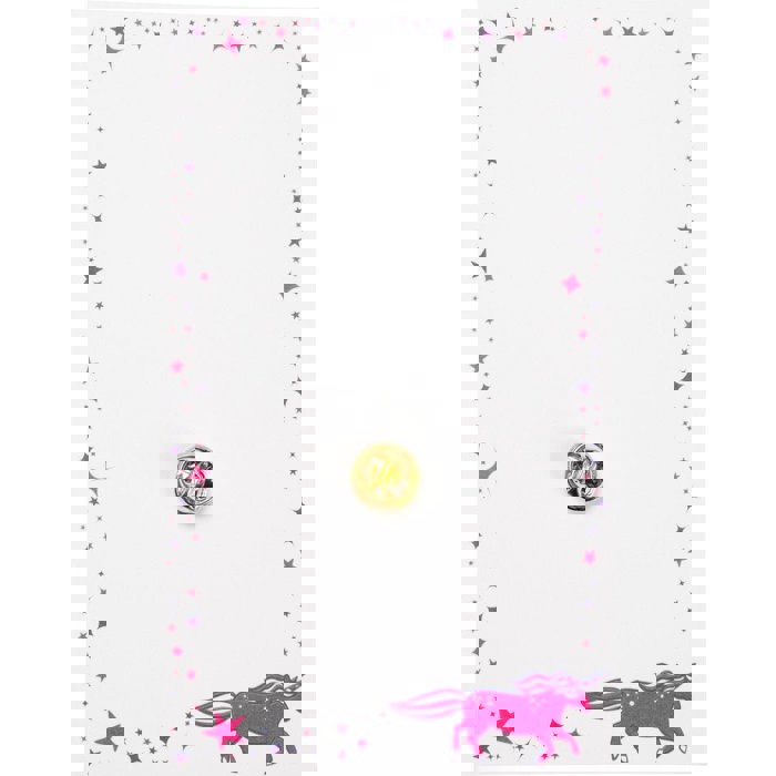 Couldn't Find You A Real Unicorn Enamel Pin on Gift Card