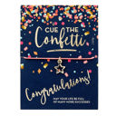  Cue the Confetti Congratulations Bracelet on a Gift Card | Star Charm Jewelry