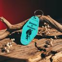  Daughter Of Immigrants Motel Style Keychain