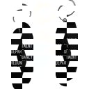  Department of Redundancy Department Motel Style Keychain in Black