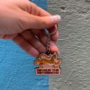  Devour the Patriarchy🩸 🐅 Feminist Enamel Keychain