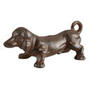  Dog Cast Iron Decor in Brown | Dachshund Figurine | Pet Dog Lover Gifts