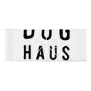  Dog Haus Kitchen Towel in White | Cotton Tea Dish Towel | 30" x 30"