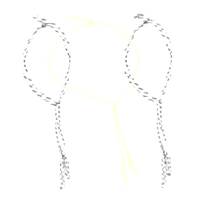 Double Leaf Modern Pendant Necklace in Gold