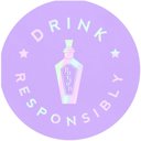 Drink Responsibly Silver Iridescent Potion Cocktail Beverage Party Napkins | Barware Party Essentials