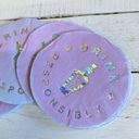  Drink Responsibly Silver Iridescent Potion Round Party/Beverage/Cocktail Napkins