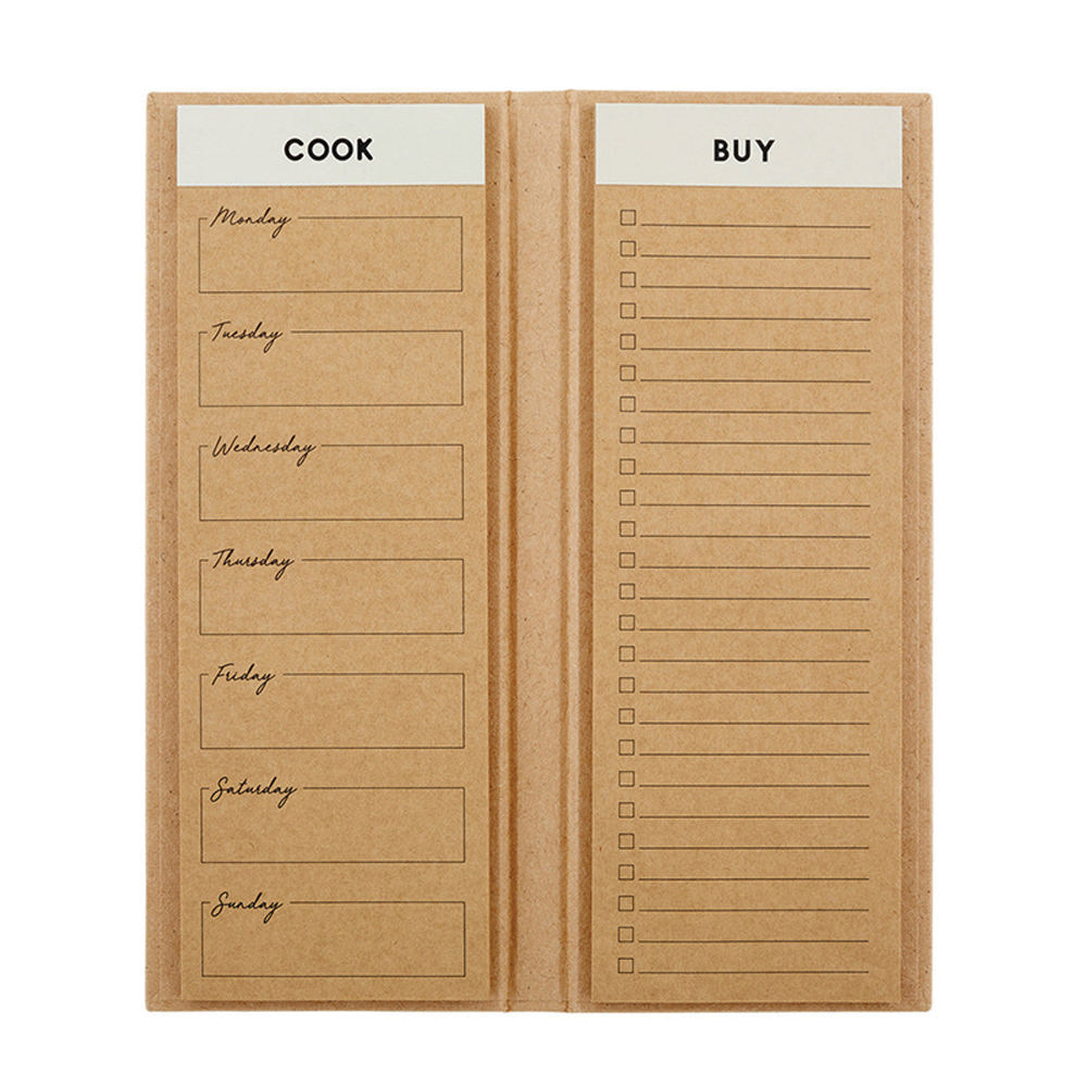 Luxe Meal Planner Folio Notepads