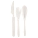  Eat.Study.Repeat Reusable Cutlery Set | 3 Piece with Storage Case