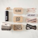 Eat.Study.Repeat Reusable Cutlery Set | 3 Piece with Storage Case