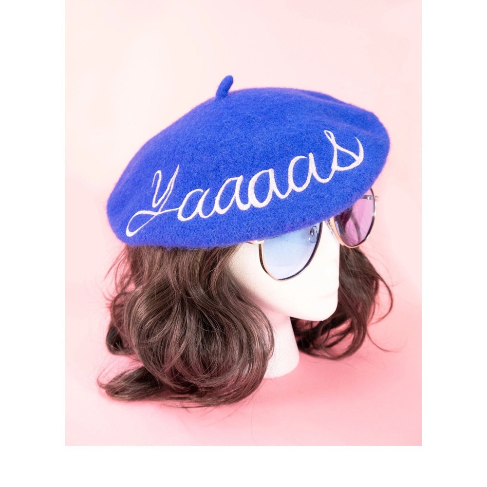 Cute Graphic Winter Berets with Sayings - 5 Colors