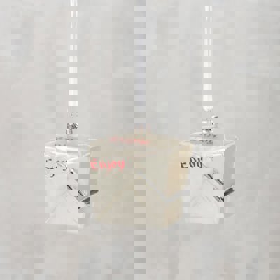 Enjoy Takeout Glass Ornament | Christmas Tree Hanging Decor