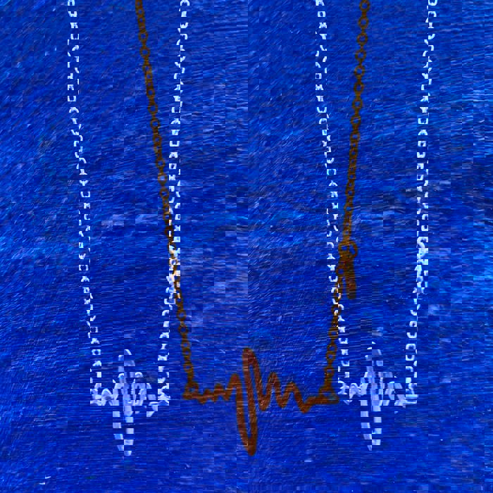 Every Heartbeat Necklace in Gold