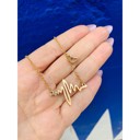  Every Heartbeat Necklace in Gold
