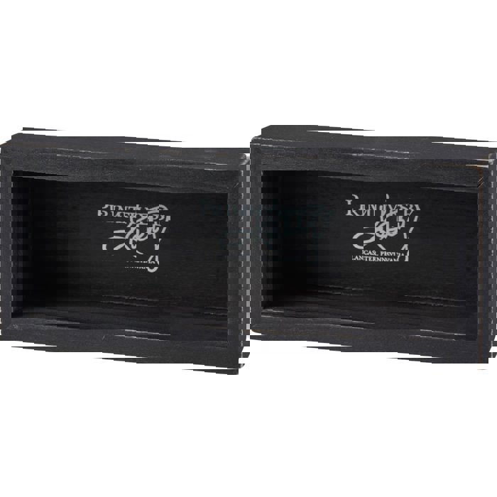 Everything Is Figureoutable Wooden Box Sign | Black and White Desk Wall Display