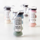  Facial Konjac Sponges in Beach Ombre Tube Pack | Giftable Skincare Beauty Kit Set