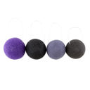  Facial Konjac Sponges in Lilac Ash Tube Pack | Giftable Skincare Beauty Kit Set
