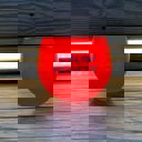  Feelin' Frosty Roly Poly Glass in Tinted Red | 13oz