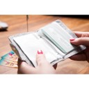  Felt Business Card Holder in Gray