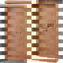  Female Box Sign | Female Gender Symbol Wooden Sign Decor | 7.75" x 9"