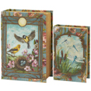  Vintage Book Box Stash Trinket Storage | Decorative Book-Shaped Storage