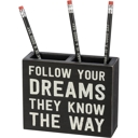  Follow Your Dreams Stationery Set | Giftable | Notebooks, Pencils, Pen Holder