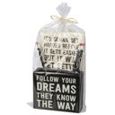  Follow Your Dreams Stationery Set | Giftable | Notebooks, Pencils, Pen Holder