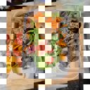  Pack of 3 Foodie Bamboo Lunch Box in Gray | Eco-Friendly and Sustainable | 7.5" x 5" x 2"
