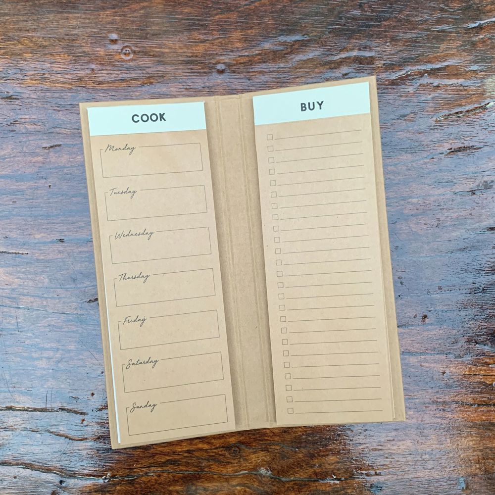 Luxe Meal Planner Folio Notepads