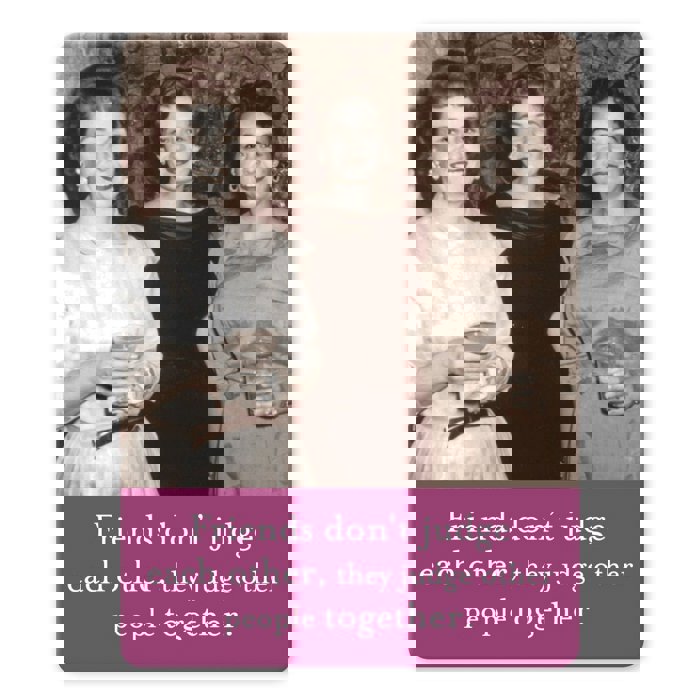 Retro Ladies Funny Fridge Magnets | Gift Stocking Stuffer 1950s Quotes Refrigerator Flexible Magnets