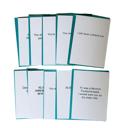  Friends and Family Set of 10 Minimalist Cards - All Different