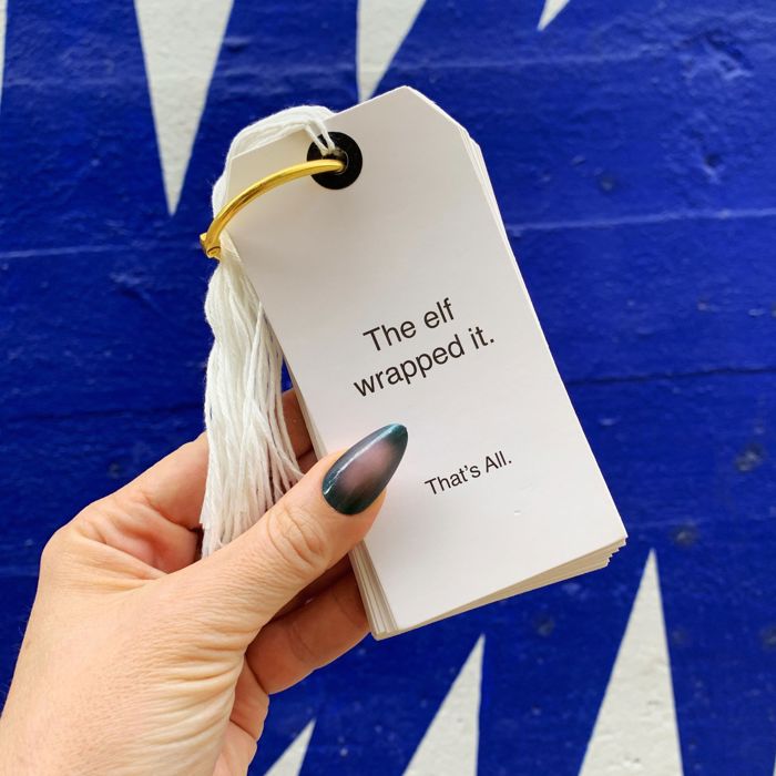 Gift Tag Books for Different Occasions | Funny, Minimalist & Merci Beaucoup Collections