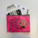  Maybe I'd Have More Chill Canvas Zipper Pouch 9.5" x 7" | Cosmetics Bag or Pencil Case