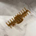  Giant Caramel Megabow Hair Claw for Long, Thick Hair | Panther Icon in Gold Foil Hair Accessories