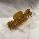  Giant Caramel Megabow Hair Claw for Long, Thick Hair | Panther Icon in Gold Foil Hair Accessories