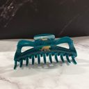  Giant Emerald Megabow Hair Claw for Long, Thick Hair | Panther Icon in Gold Foil Hair Accessories