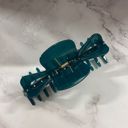  Giant Emerald Megabow Hair Claw for Long, Thick Hair | Panther Icon in Gold Foil Hair Accessories