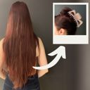  Giant Emerald Megabow Hair Claw for Long, Thick Hair | Panther Icon in Gold Foil Hair Accessories