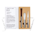  Gift Box: Sunny-Side Up Breakfast Tools Book Box |  Frother, Jam Spreader, and Butter Scraper Gift Set