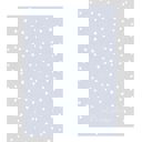  Eat and Sleep Dotted Blue Tea Towel | Extra Large 20" W x 27.5" L | In a Gift Box! | Gift for Her