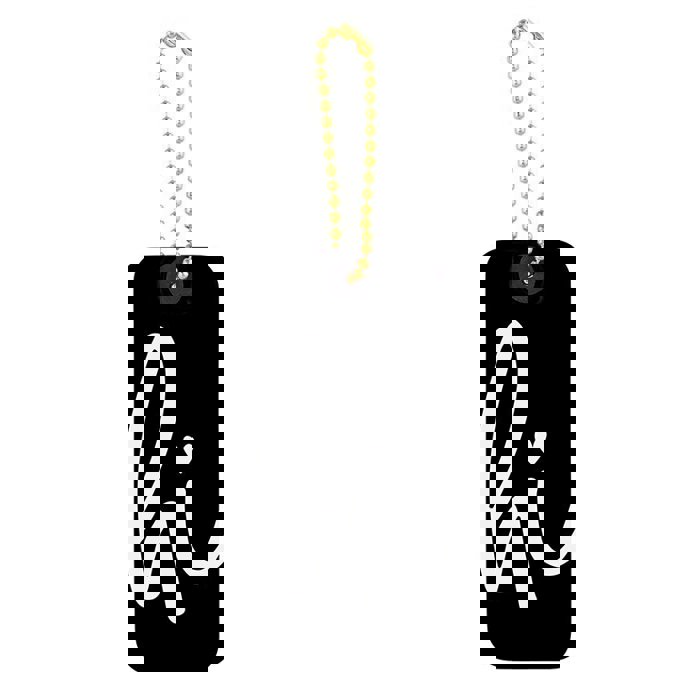 Gift Tag Book in Black and White | 24 Minimalist Tags with Gold Ball Chains