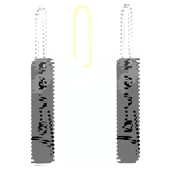 Gift Tag Book in Black and White | 24 Minimalist Tags with Gold Ball Chains