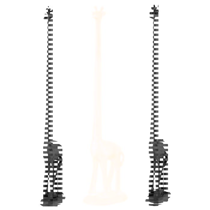Giraffe Cast Iron Paper Towel Holder | 19" Tall | Real Cast Iron, Virtually Indestructible