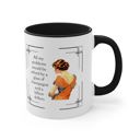  Glass of Champagne and a Billion Dollars Accent Coffee Tea Mug, 11oz | Funny Cup Drinkware 