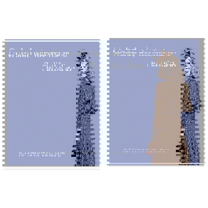 Funny Retro Ladies Sticky Notes | Stocking Stuffer Cute Quotes Gift for Her