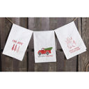  Good Cheer Found Here Cotton Tea Towel | Square Kitchen Hand Dish Cloth | 30"