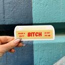 Grade A Salty Bitch Do Not Try Me Butter Vinyl Stickers | Fun & Sassy Die-Cut Decals for Butter Lovers