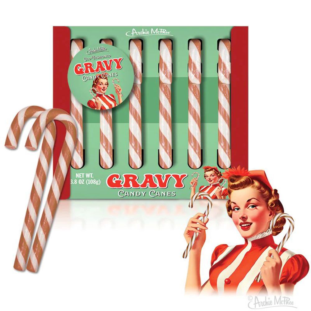 Gross Joke Gift Candy Canes