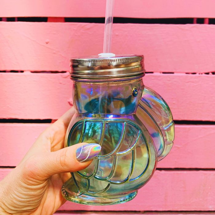 Pretty Glass Cocktail Straw Sippers