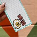  Grocery List Pad | Retro Style Food-themed Magnetic Notepad | 2.75" x 9.50"