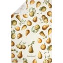  Grow A Pear Funny Dish Cloth Towel | Cotton and Linen | Embroidered Text | 18" x 28"